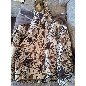 686 Mannual Women's Size Small Brown/Tan Ski Snowboard Jacket Small‎